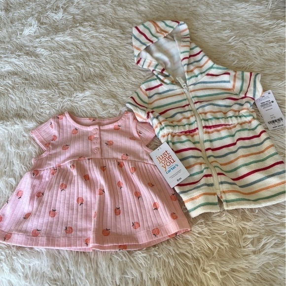 NWT Lot Baby Girl Clothes Outfits 6 Months includes 5 items some NWT - Picture 4 of 16